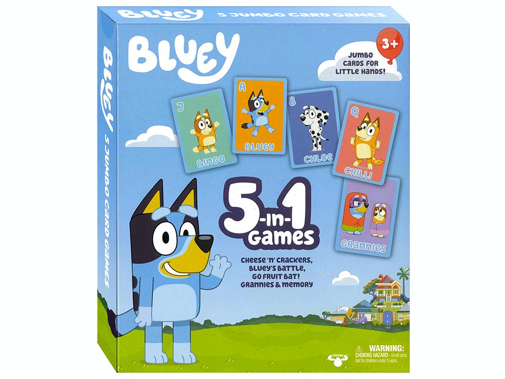 Bluey 5-in-1 Games