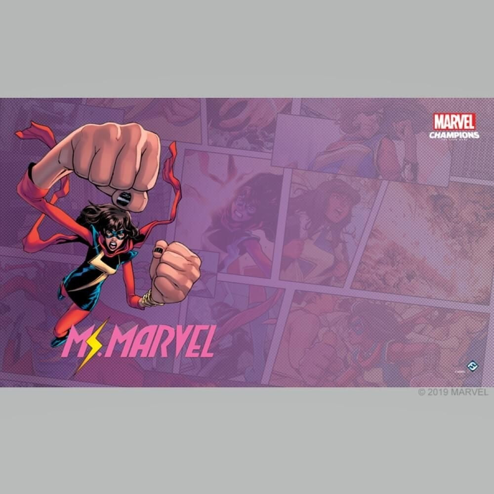 Marvel Champions: The Card Game - Ms. Marvel Game Mat