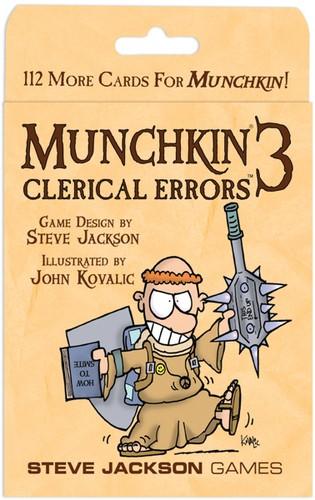 Munchkin 3 Clerical Errors - Good Games