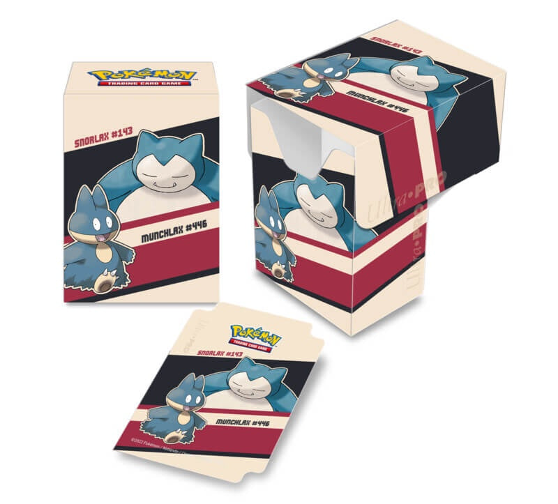 Ultra Pro Pokemon - Full View Deck Box Snorlax &amp; Munchlax