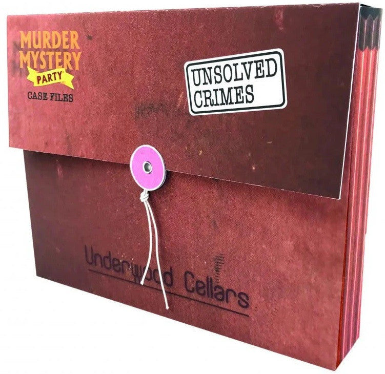 Underwood Cellars: Unsolved Crimes - Murder Mystery Case Files