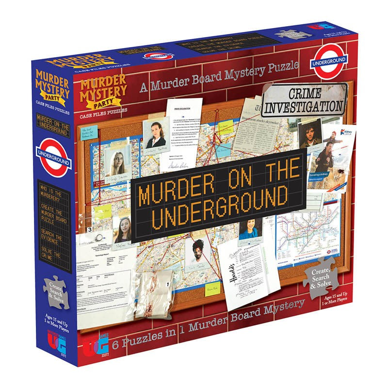 Murder Mystery: Underground 1000 Piece Jigsaw