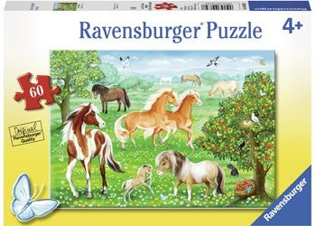 Ravensburger - Mustang Meadow - 60 Piece Jigsaw