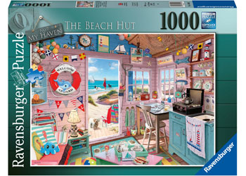 Ravensburger My Haven No.7 The Beach Hut 1000 Piece Jigsaw