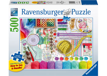 Ravensburger Needlework Station - 500 Piece Jigsaw