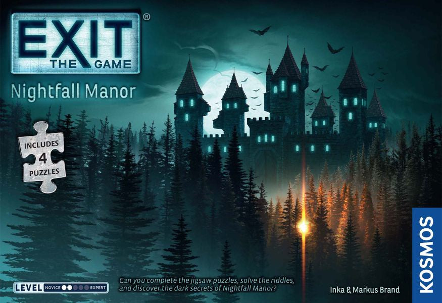 Exit the Game Nightfall Manor (Jigsaw Puzzle and Game)