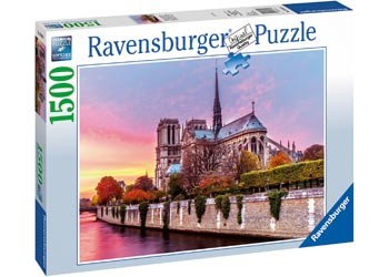 Ravensburger Picturesque Notre Dame - 1500 Piece Jigsaw