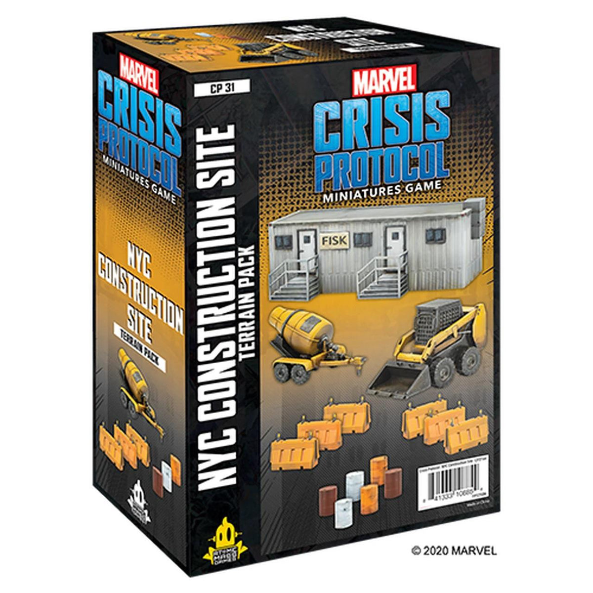 Marvel: Crisis Protocol Miniatures Game - NYC Construction Site Terrain Pack Expansion