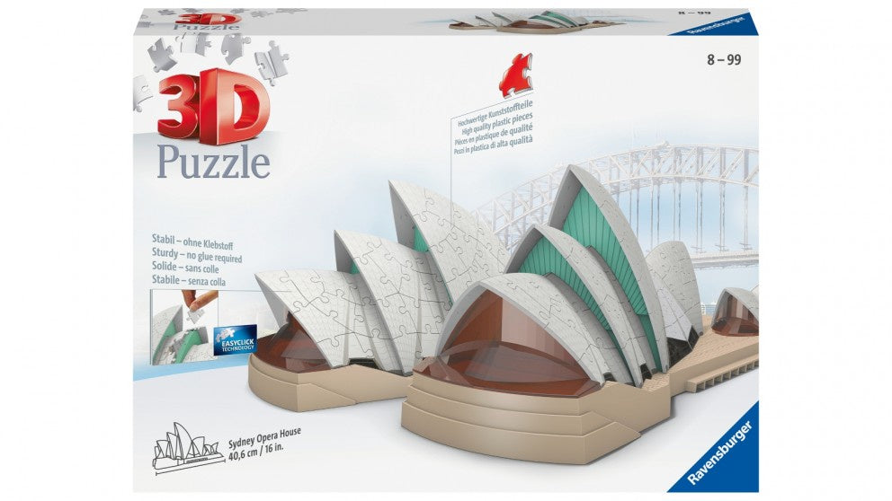 Ravensburger 3D Sydney Opera House - 237 Piece Jigsaw