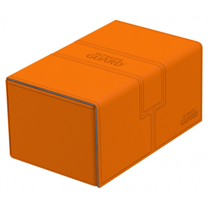 Ultimate Guard Twin Flip N Tray Deck Case 160+ Standard Size Xenoskin Orange