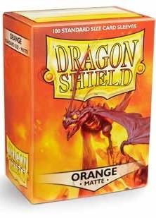 Sleeves Dragon Shield Orange Matte (2020) - Good Games