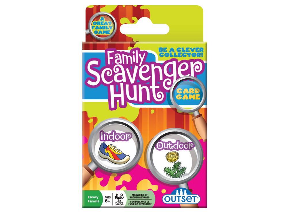 Family Scavenger Hunt: Card Game