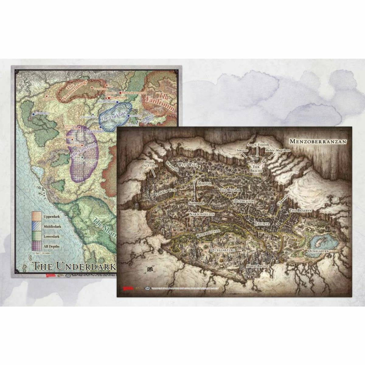 Dungeons &amp; Dragons Out of the Abyss Map Set