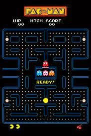 Pac-Man Maze Poster