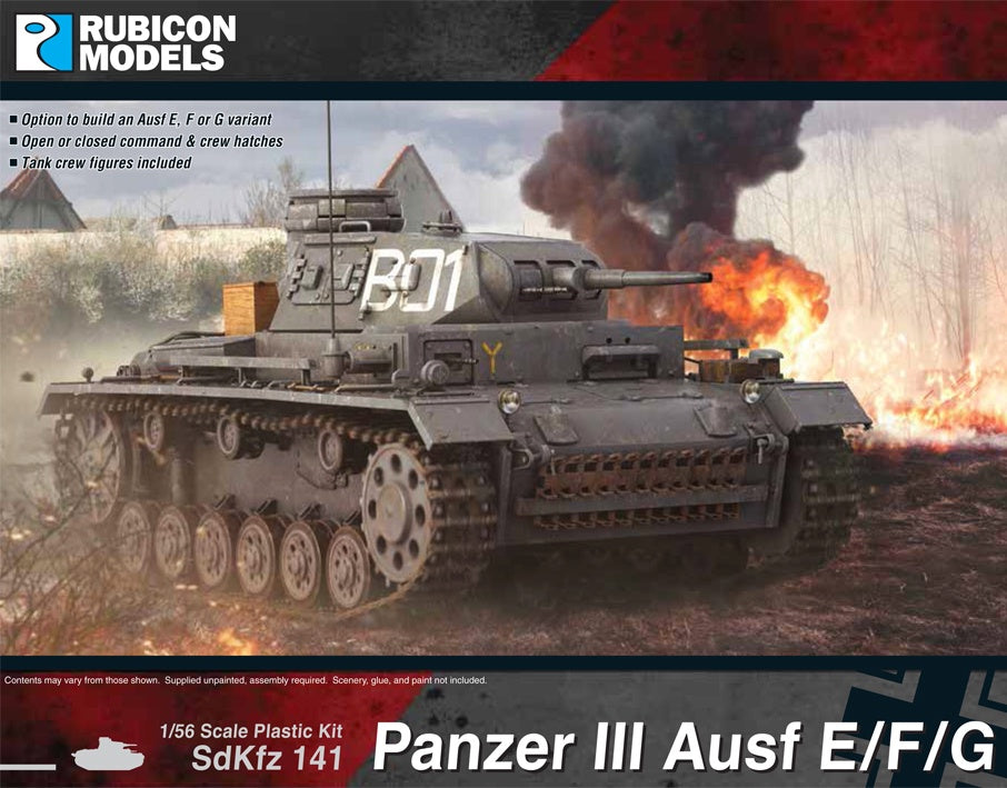 Panzer III Ausf E/ F/G Medium Tank