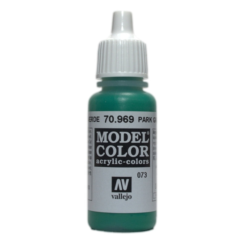 Vallejo Model Colour - Park Green Flat 17ml Acrylic Paint (AV70969)