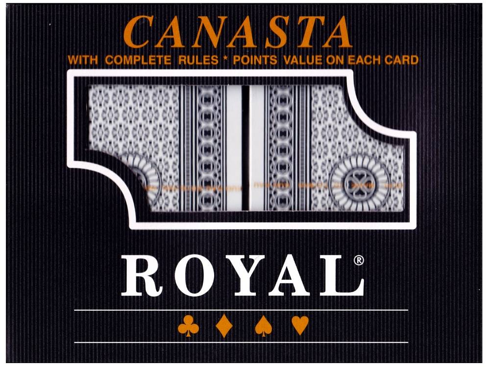 Royal Canasta Playing Card (Black Box)