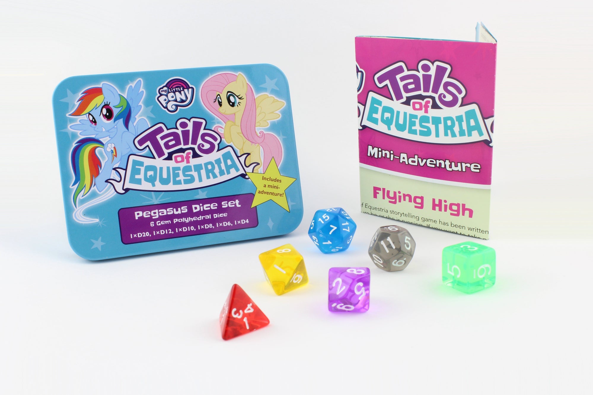 My Little Pony Rpg Tails Of Equestria Pegasus Dice Set - Good Games