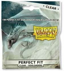 Dragon Shield - Sleeves Perfect Fit Sideloader Pack Clear Standard Size (100)