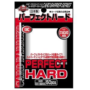 KMC - Perfect Hard Sleeve Standard Size (50)