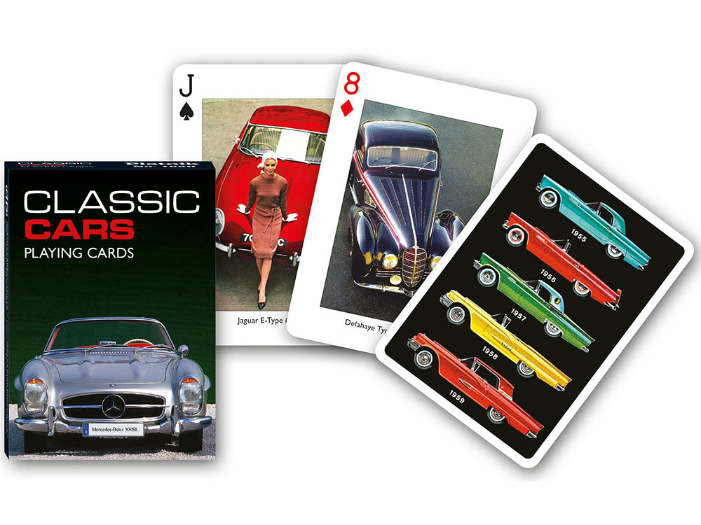 Classic Cars: Poker Cards Piatnik Playing Cards