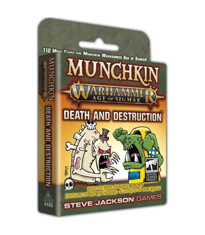 Muchkin Age Of Sigmar Death and Destruction Expansion