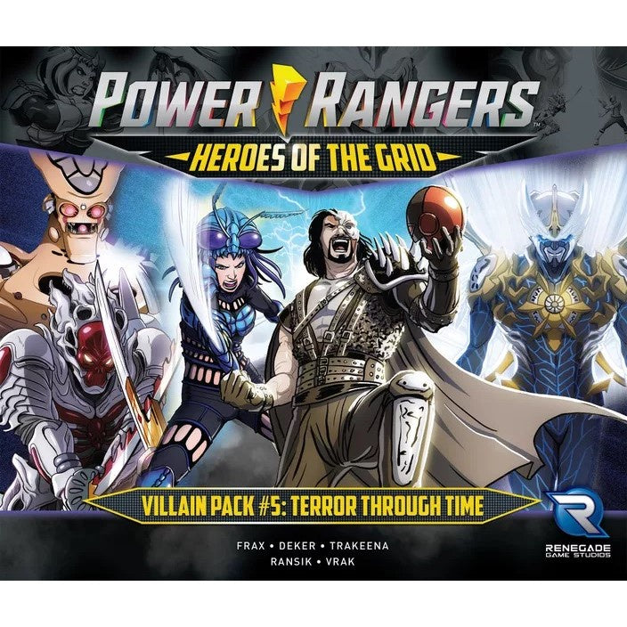 Power Rangers Heroes of the Grid - Terror Through Time Villain Pack