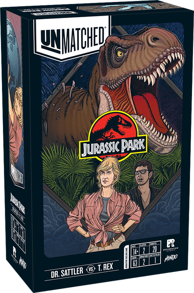 Unmatched Jurassic Park Dr Sattler vs T.Rex