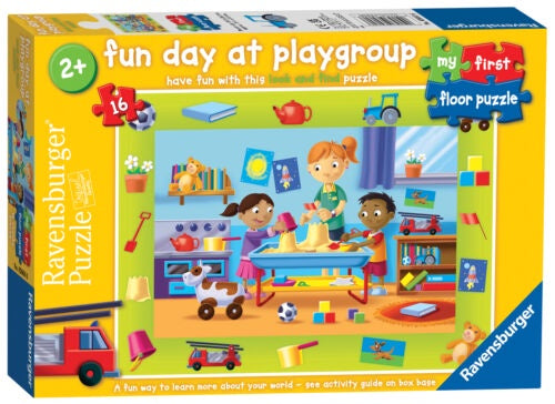 Ravensburger Fun Day at Playgroup First Floor Puzzle 16 Piece Jigsaw