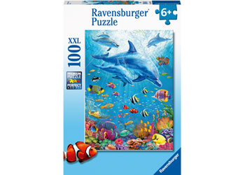 Ravensburger - Pod of Dolphins - 100 Piece Jigsaw