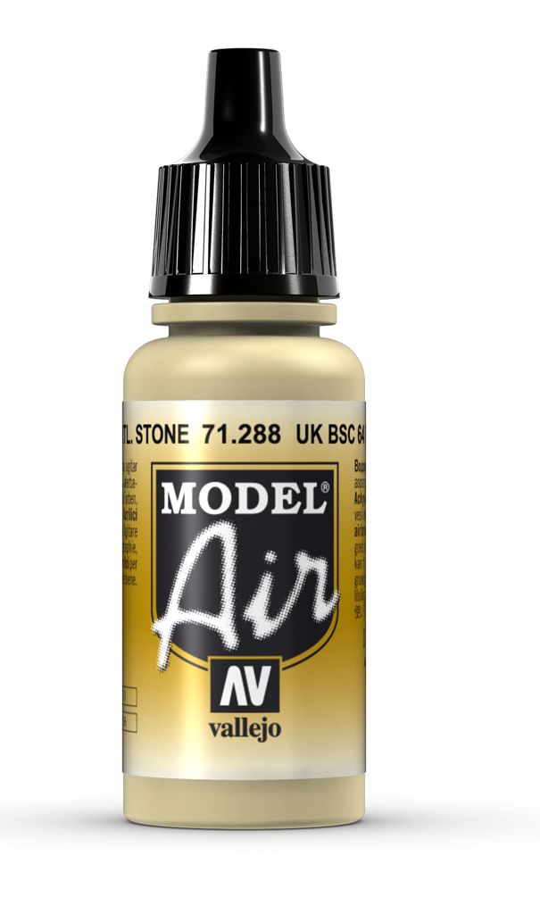 Vallejo Model Air - Uk Bsc 64 Portland Stone 17ml Acrylic Paint (AV71288)