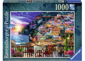 Ravensburger - Positano Italy - 1000 Piece Jigsaw