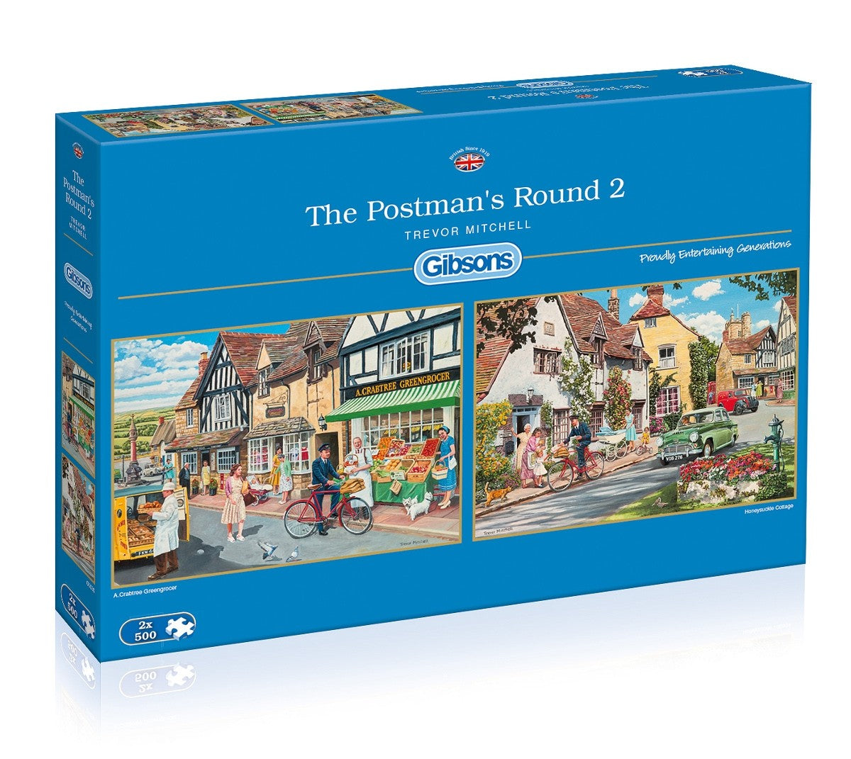 The Postmans Round 2: 2X500 Piece Jigsaw - Gibsons