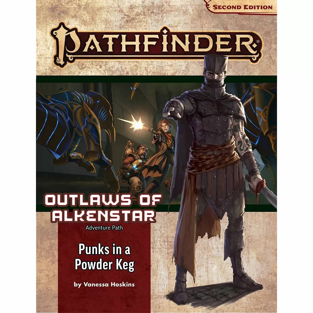 Pathfinder Second Edition Adventure Path Outlaws of Alkenstar #1 Punks in a Powderkeg
