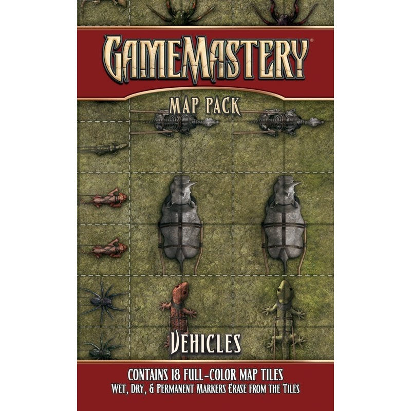 Pathfinder Accessories GameMastery Map Pack Vehicles (Preorder)