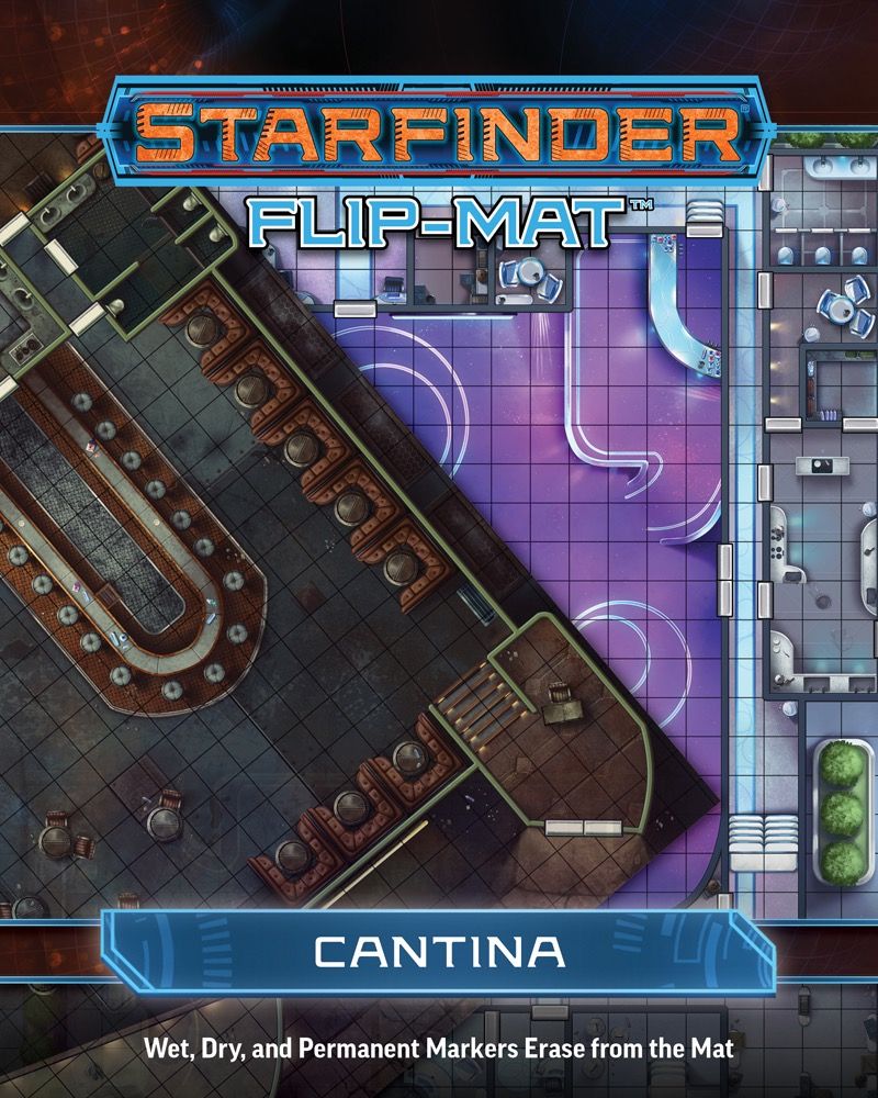 Starfinder Flip Mat Cantina