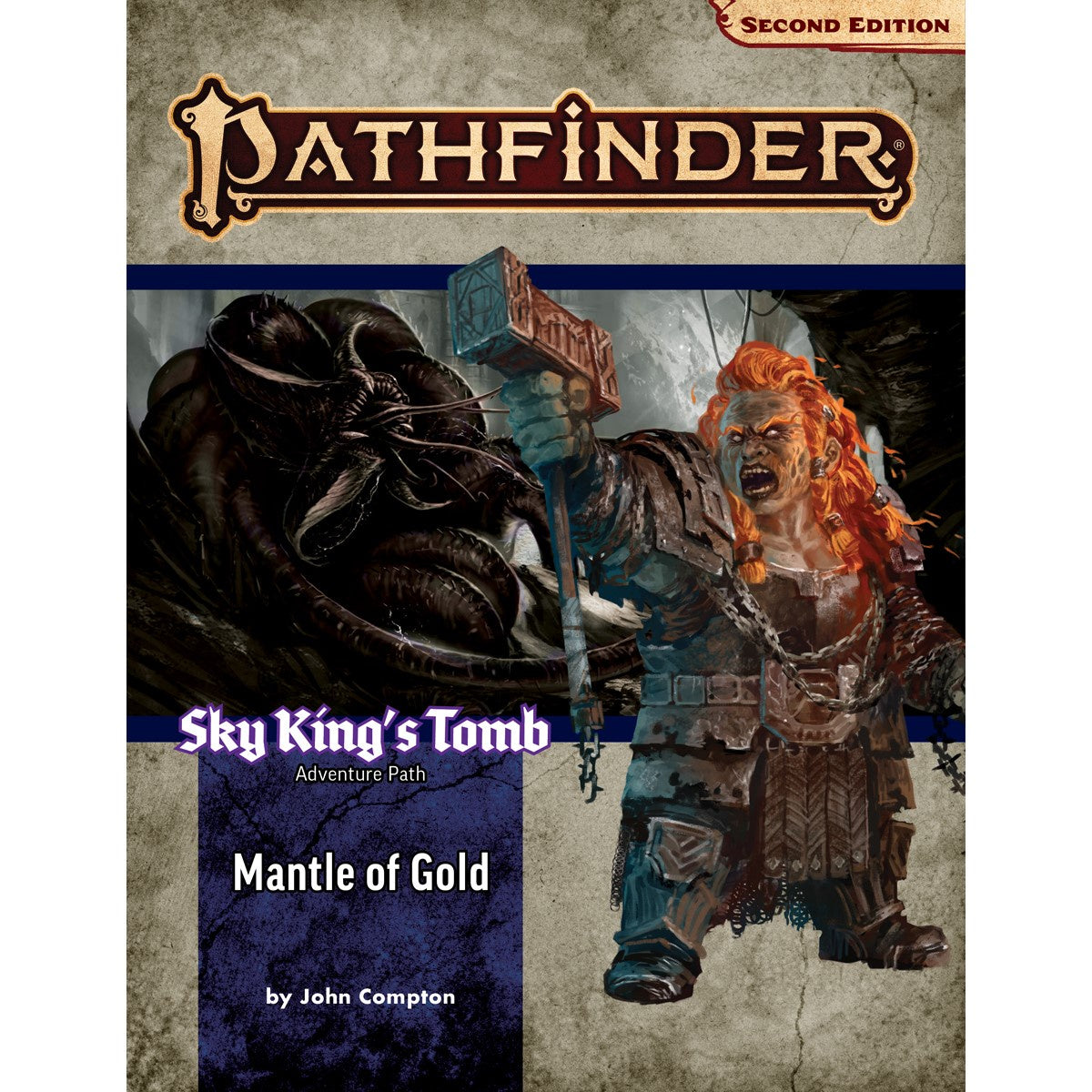 Pathfinder Second Edition Adventure Path: Sky Kings Tomb #1 Mantle of Gold