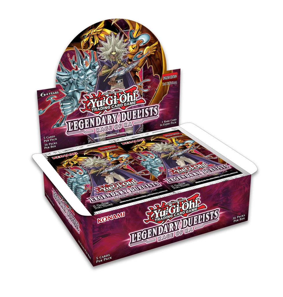 Yu-Gi-Oh! - Legendary Duelists Rage Of Ra Unlimited Booster Box