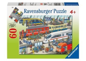 Ravensburger - Railway Station - 60 Piece Jigsaw