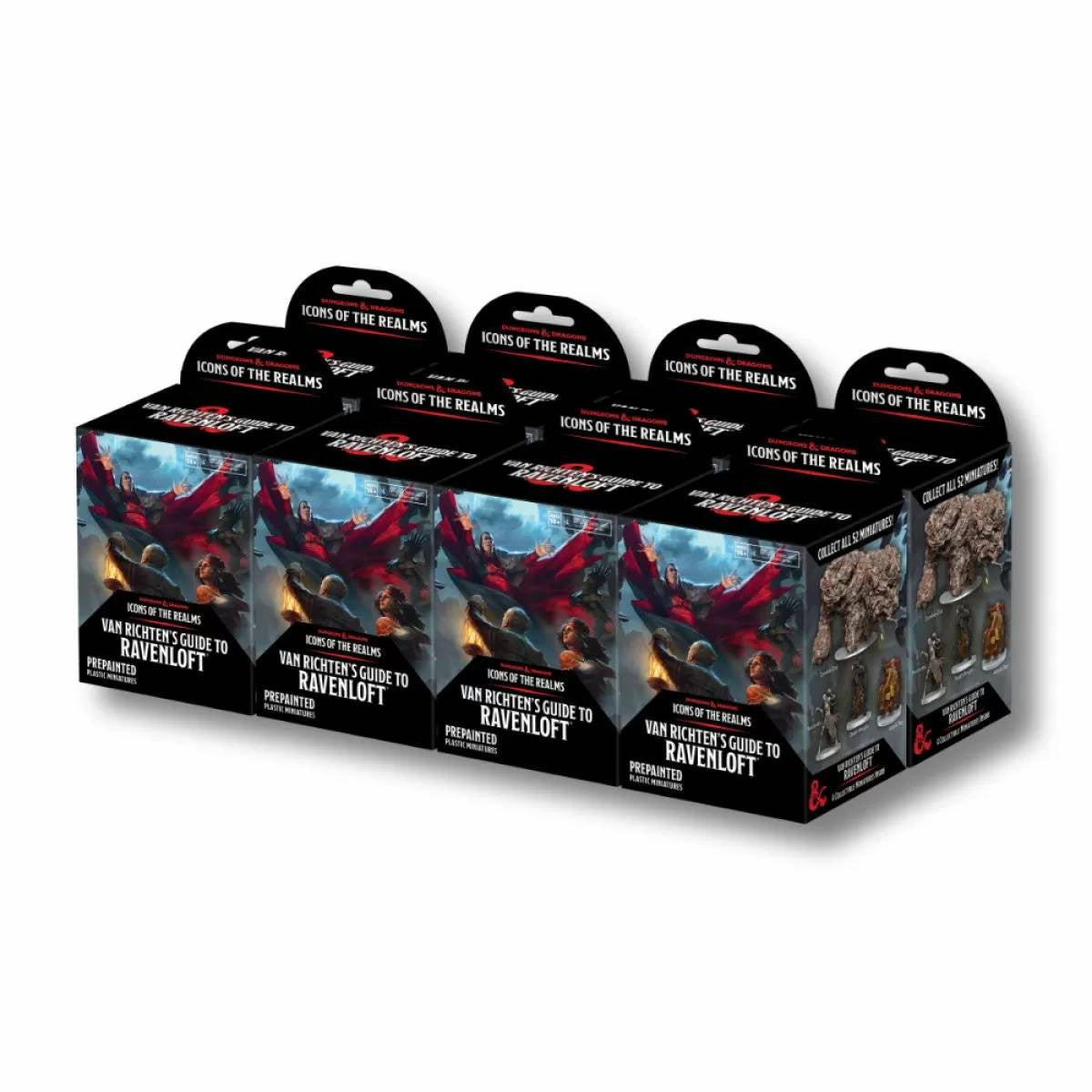 Dungeons &amp; Dragons Icons of the Realms Miniatures Van Richtens Guide to Ravenloft Booster Brick