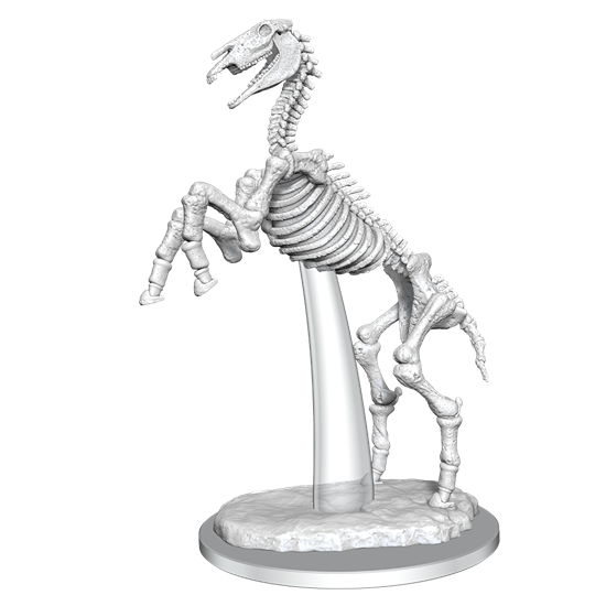 Pathfinder Deep Cuts Unpainted Miniatures Skeletal Horse