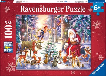 Ravensburger - Christmas in the Forest 100 Piece Jigsaw