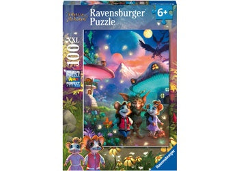 Ravensburger Enchanting Mushroom Town - 100 Piece XXL Jigsaw