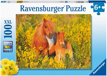 Ravensburger Shetland Ponies - 100 Piece XXL Jigsaw