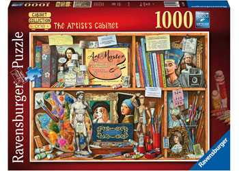 Ravensburger The Artists Cabinet - 1000 Piece Jigsaw