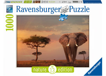 Ravensburger Elephant of the Massai Mara - 1000 Piece Jigsaw