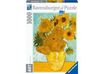 Ravensburger - Vincent Van Gogh Sunflowers 1000 Piece Jigsaw
