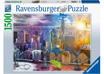 Ravensburger Seasons of New York - 1500 Piece Jigsaw