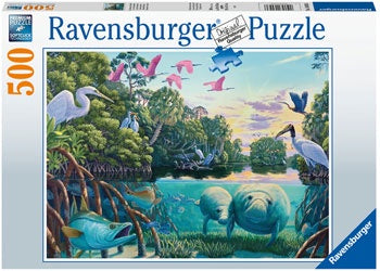 Ravensburger - Manatee Moments 500 Piece Jigsaw
