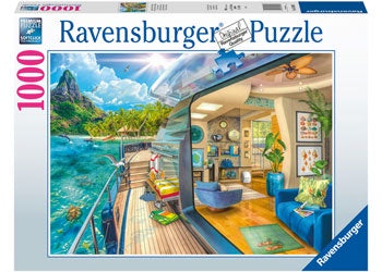 Ravensburger Tropical Island Charter - 1000 Piece Jigsaw